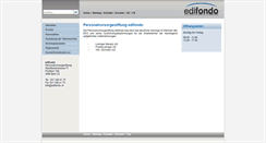 Desktop Screenshot of edifondo.ch